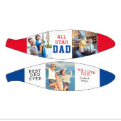 父モダンALL STARパパ3 Photo Collage ミニバスケットボール (パネル)