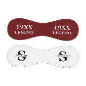 父モノグラムの誕生日凡例任意の年名 野球ボール (パネル)