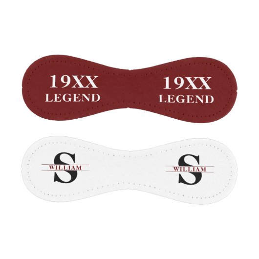 父モノグラムの誕生日凡例任意の年名 野球ボール (パネル)