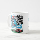 父モーズスケルトン最高のパパマグカップ コーヒーマグカップ (正面左)
