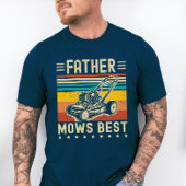 父モーズ最高のロンの刈り取りパパヴィンテージ Tシャツ