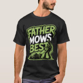 父モーズ最高の-通りスタイルローンキング Tシャツ (正面)