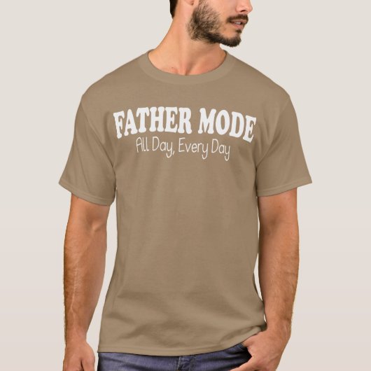 父モード終日毎日の友人 Tシャツ (正面)