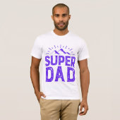 父ユニークの日メンズTシャツ |カスタムデザイン Tシャツ (正面フル)