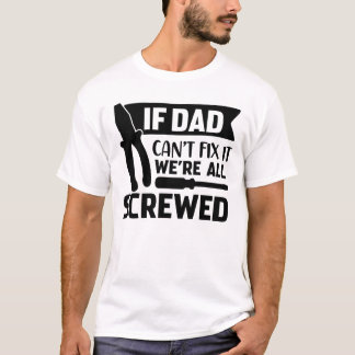 父ユーモアのあるの日Tシャツ Tシャツ