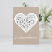 父上カスタム供養 招待状 (スタンド正面)