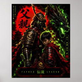 父伝説サムライ竜ポスター ポスター