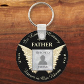 父写真記念キーチェーン キーホルダー (正面)
