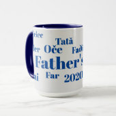父国際的の日のマグカップ マグカップ (正面左)