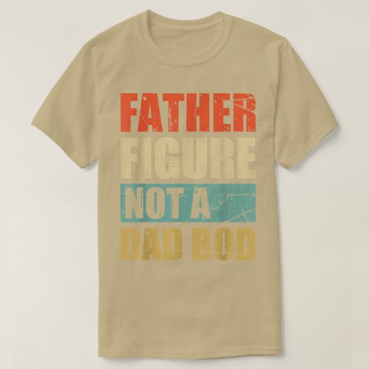 父姿Not AパパBod父の日おもしろいRet Tシャツ (デザイン正面)