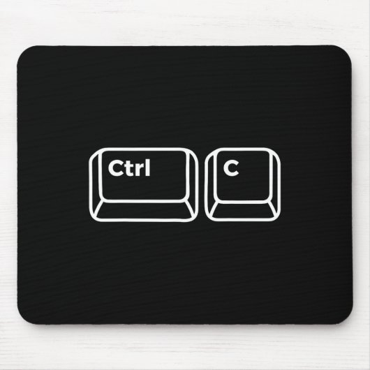 父娘に合うパパシャツをコピー&ペースト マウスパッド (正面)