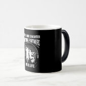 父娘の狩りパートナーが贈り物 モーフィングマグカップ (正面右)