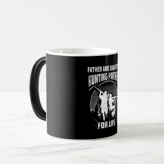 父娘の狩りパートナーが贈り物 モーフィングマグカップ (正面左)