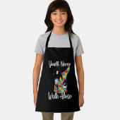 父娘の自閉症は絶対に歩けない エプロン (インサイチュ)