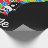 父娘の自閉症は絶対に歩けない ラッピングペーパー (角)