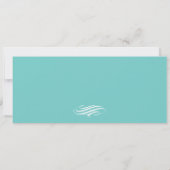 父娘ダンス パリ 搭乗券 招待状 (裏面)