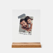 父娘ハート脚本 | フォトコラージュ アクリルサイン (正面)