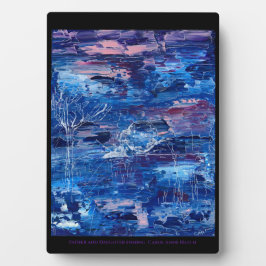 父娘魚釣り フォトプラーク