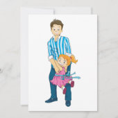 父娘 招待状 (正面)