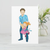 父娘 招待状 (スタンド正面)