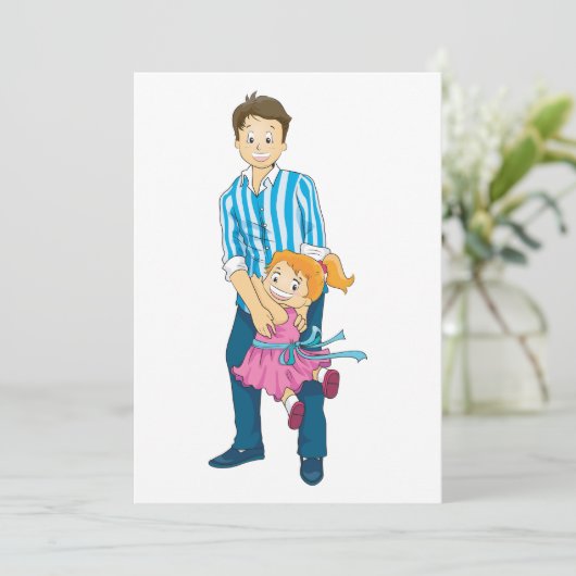 父娘 招待状 (スタンド正面)