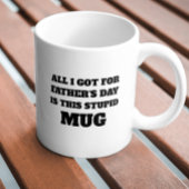 父得の日の私 |タイポグラフィおもしろいギフト コーヒーマグカップ