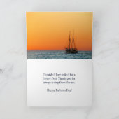 父感動的の日、主よ賛美よ カード (内部)