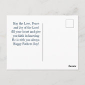 父感動的の日、主よ賛美よ ポストカード (裏面)