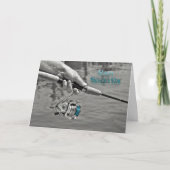 父日魚釣り カード (正面)