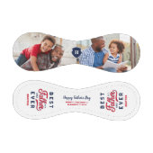 父最高のなる |父の日の写真&モノグラム 野球ボール (パネル)