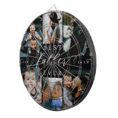 父最高のなる |父の日6写真コラージュ ダーツボード (正面右)