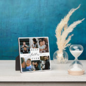 父最高のなる |父の日6写真コラージュ フォトプラーク (インサイチュ)