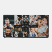 父最高のなる | 父の日8写真コラージュ デスクマット (正面)