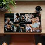 父最高のなる | 父の日8写真コラージュ デスクマット<br><div class="desc">Daddy Ever 父の Photo Collage Desk Matでワークスペースを大切な思い出の最高のギャラリーに変える。この特別パーソナライズされたな贈り物は、父の日、誕生日、またはあなたのパパの揺るぎない愛と支え祝にの任意の大事な行事に理想的である。私たちのデスクマットはシンプル写真のコラージュエレガントグリッドを備えており、あなたの最も愛される家族の写真の8つを表示することができる。このデザインは自分の机に個人touchを加えるだけでなく、家族と共有される素晴らしい瞬間を日々思い出させる役割も果たしている。"Father 最高の Ever"という言葉は描写、白い手書きスタイルで美しく、クラシックセリフ文字によって補完され、時代を超越した美しさの調和モダンを生み出している。特別な個人touchのためカスタマイズに、家族が設立された年のデスクマットは、この贈り物を意味のあるユニーク形見にする。仕事であれであれ、このデスクマットは彼の愛遊する人に接続し保てインスパイア、あなたの父親のための完璧な方法である。あらゆるワークスペースを強化するのに理想的な、このデスクマットは実用的なアクセサリーだけでなく、あなたの人生の信じられないほどのパパに心から敬意を表している。デザインとレイアウトによる©鳥類科学パペリー</div>