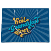 父最高のの日 ラージペーパーバッグ (正面)