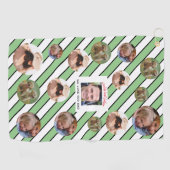 父最高のカスタム4枚🎄休日 ゴルフタオル (横)