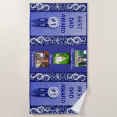 父最高のビーチタオル ビーチタオル (正面)