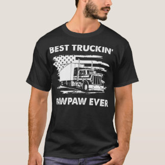 父最高の家に対するパパ贈り物のトラックキン・ポーパウ Tシャツ