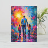 父最高の日のメッセージ サンキューカード (スタンド正面)