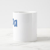 父最高の日の特徴 ジャンボコーヒーマグカップ (正面)