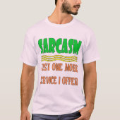 父最高の日の贈り物 Tシャツ (正面)