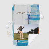 父最高の日贈り物 ゴルフタオル (インサイチュ)