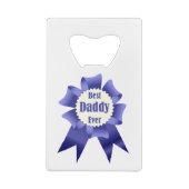 父最高の父のダディ賞受賞者リボン クレジットカード栓抜き (裏面)