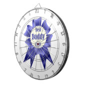 父最高の父のダディ賞受賞者リボン ダーツボード (正面右)