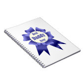 父最高の父のダディ賞受賞者リボン ノートブック (右側)