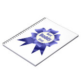 父最高の父のダディ賞受賞者リボン ノートブック (左側)