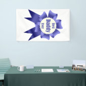 父最高の父のダディ賞受賞者リボン 横断幕 (トレードショー)