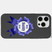 父最高の父のダディ賞受賞者リボン Case-Mate iPhoneケース (裏面 (横))