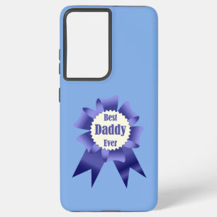父最高の父のダディ賞受賞者リボン SAMSUNG GALAXY S21 ULTRAケース