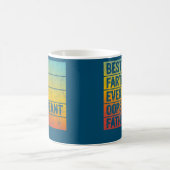 父最高の父の事を言ったおもしろい コーヒーマグカップ (中央)